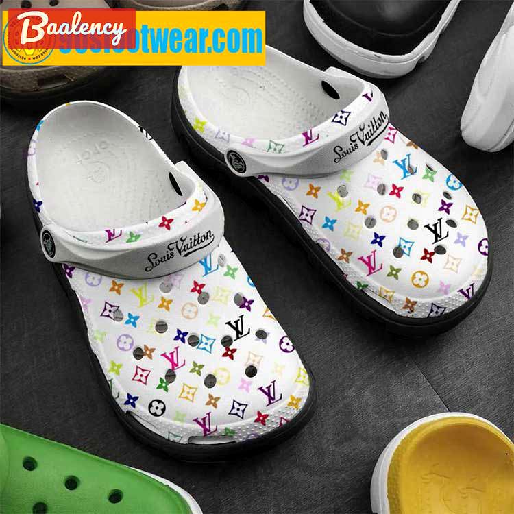 Crocs outfit - lv crocs – louis vuitton iconic colorful custom classic clog - 1387 Crocs Outfit