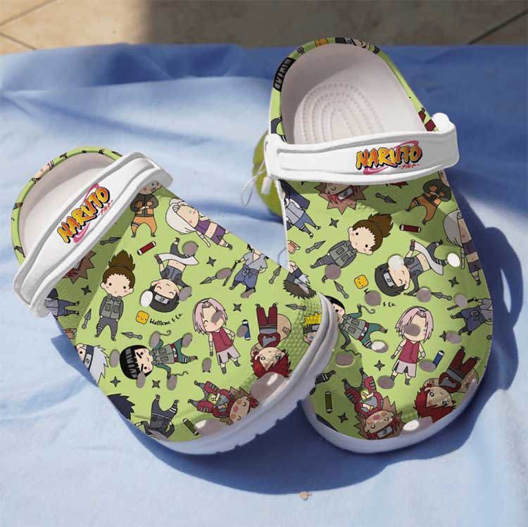 Crocs outfit - naruto anime chibi style crocs crocband shoes clogs - 1493 Crocs Outfit