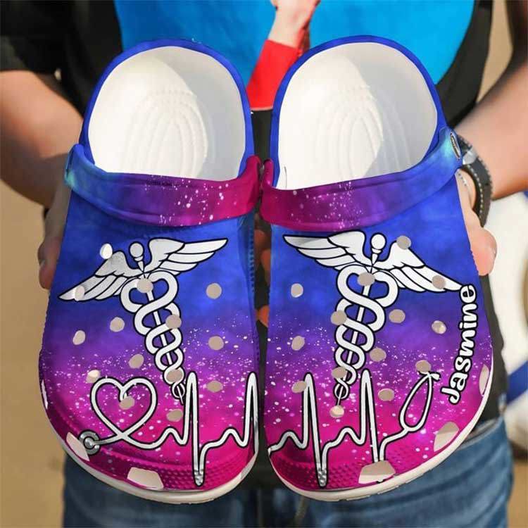 Crocs outfit - nurse personalized symbol crocs clog shoes custom name nurse crocs - 1560 Crocs Outfit