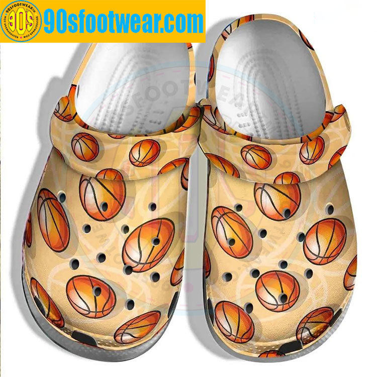 Crocs outfit - personalized basketball crocs ball pattern custom classic clog - 1625 Crocs Outfit