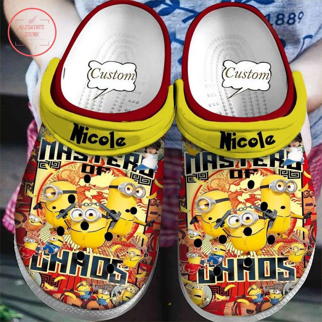 Crocs outfit - personalized cartoon movie minions master chaos crocs clogs crocband shoes - 1651 Crocs Outfit