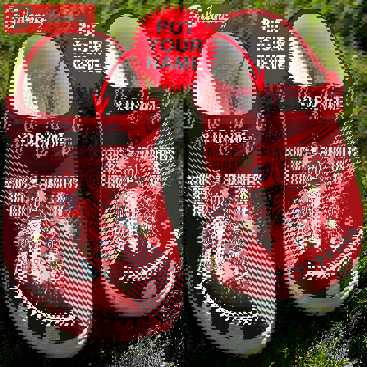 Crocs outfit - personalized crocs dad and son daughter mlb washington nationals crocs crocband clogs - 1664 Crocs Outfit