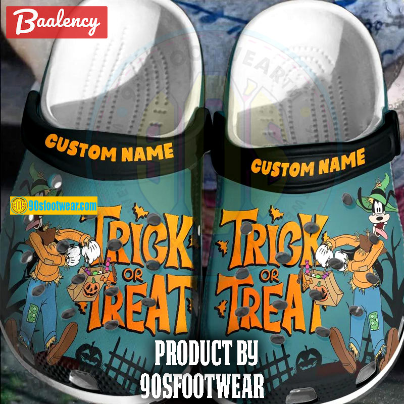 Crocs outfit - personalized disney halloween crocs goofy classic clog - 1700 Crocs Outfit