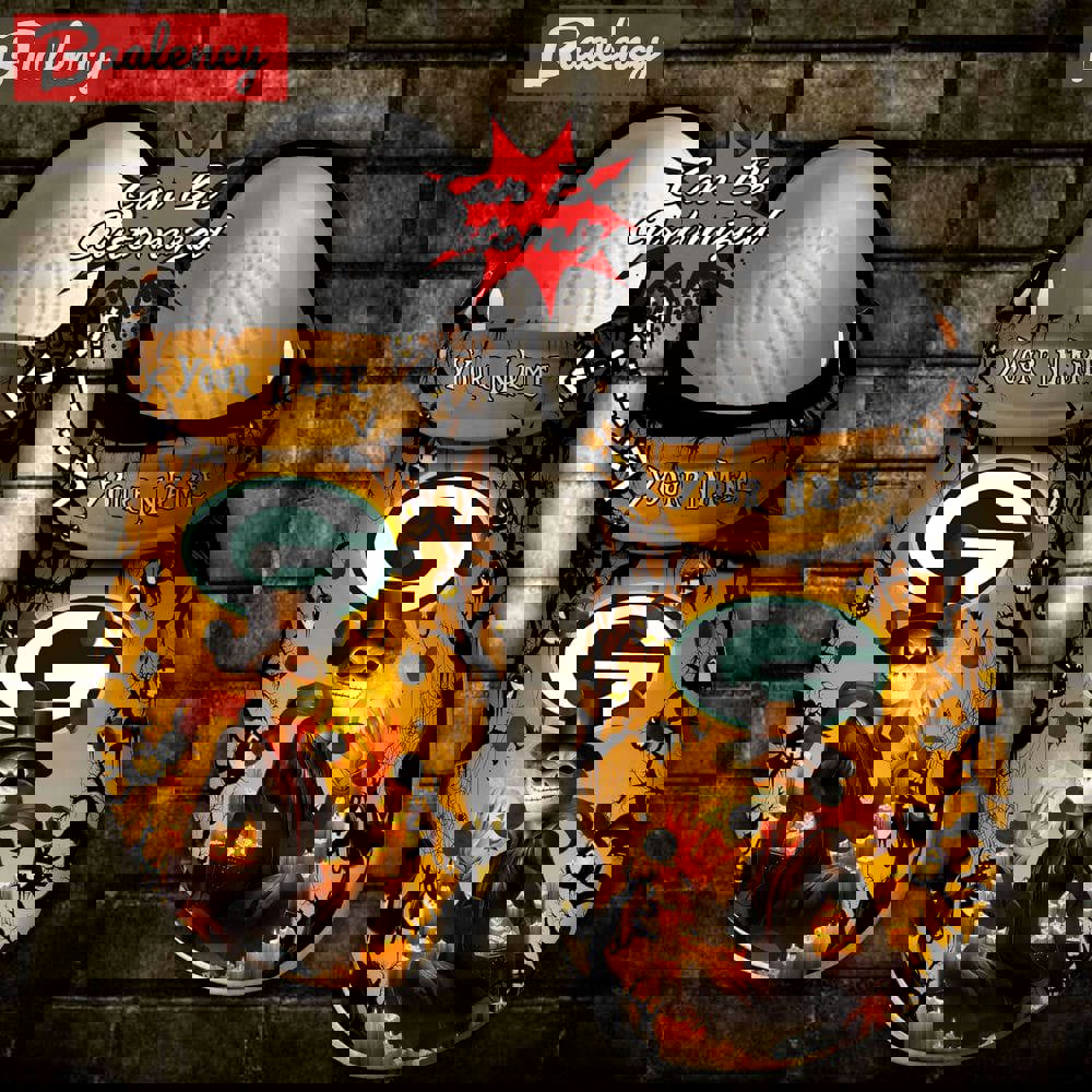 Crocs outfit - personalized green bay packers halloween light nightmare before christmas crocs clogs crocband shoes - 1720 Crocs Outfit