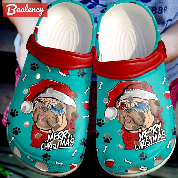 Crocs outfit - pug merry christmas crocs crocband clog shoes for men women - 1948 Crocs Outfit