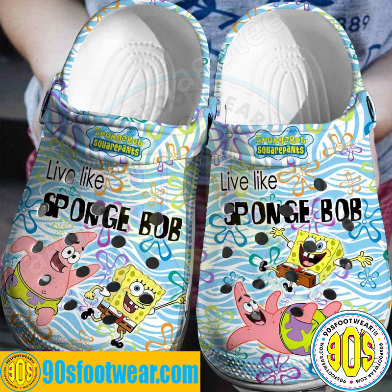 Crocs outfit - spongebob crocs live like spongebob – spongebob squarepants clogs - 2046 Crocs Outfit