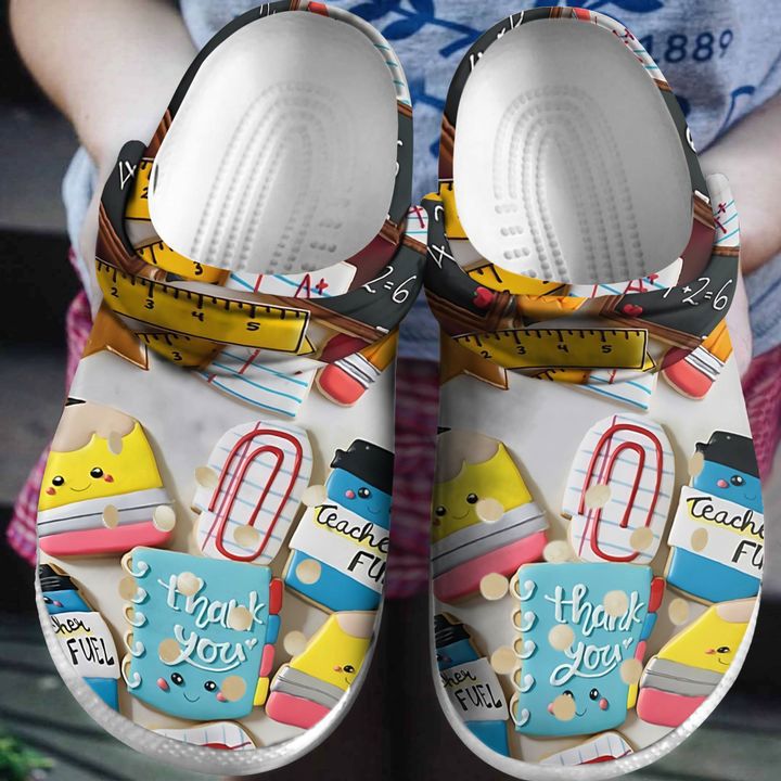 Crocs outfit - thank you teacher learning tools 3d crocs crocband clog shoes for men women - 2185 Crocs Outfit