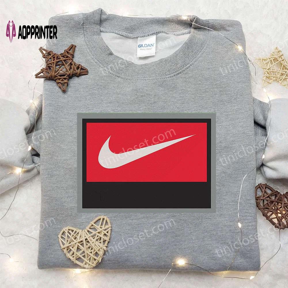 Custom nike embroidered sweatshirt & shirt: best birthday gift ideas Embroidered Shirt