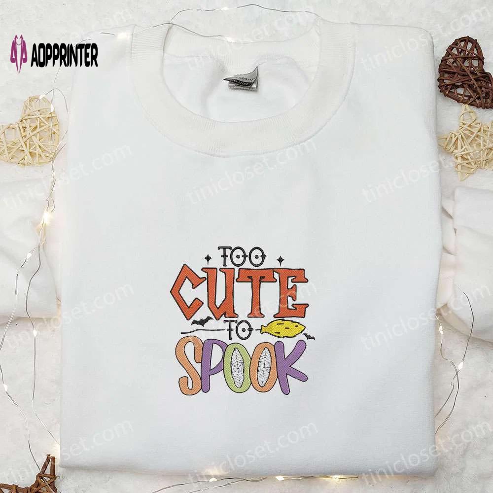 Cute & spooky: embroidered halloween shirts – perfect for a happy & cool look! Embroidered Shirt