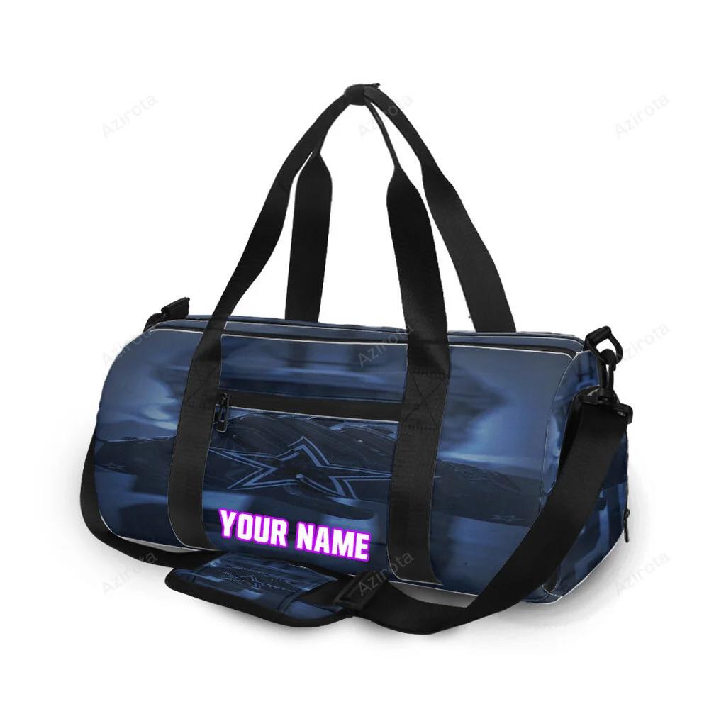Dallas cowboys player with star golve personalized name travel bag gym bag 1593 Travel Bag
