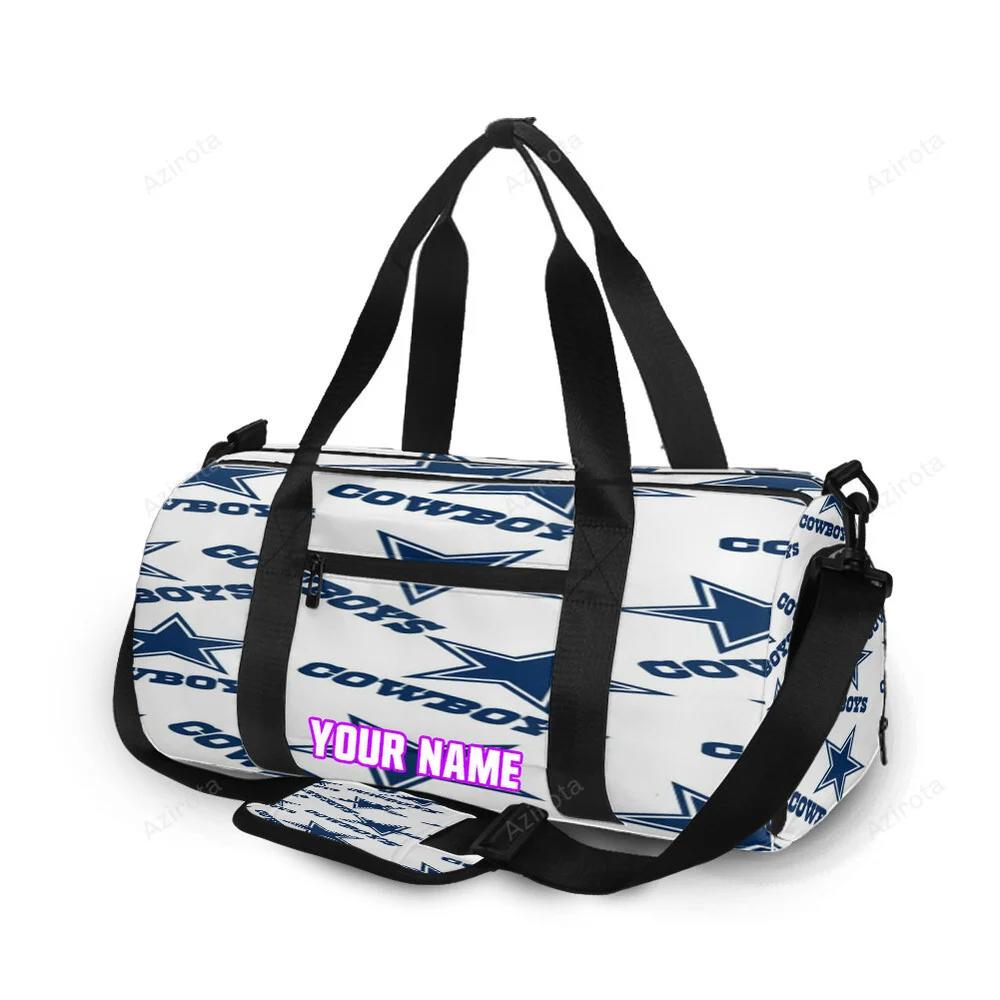 Dallas cowboys2 personalized name travel bag gym bag 2044 Travel Bag