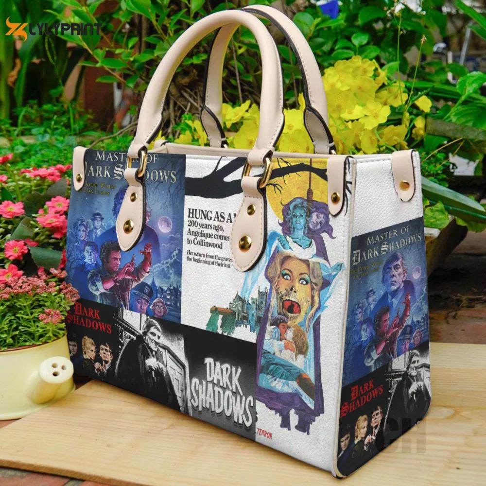 Dark shadows  leather bag for women gift 1303 Women Leather Hand Bag