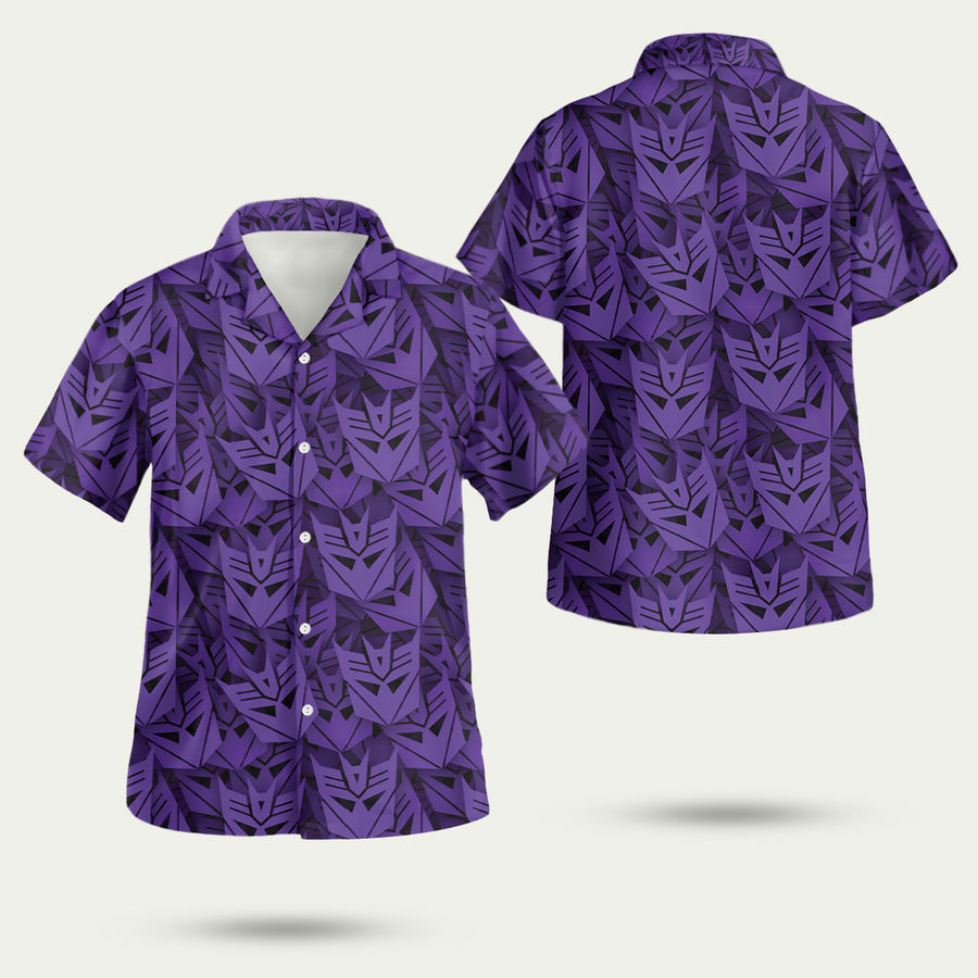 Decepticon transformer hawaiian shirt Hawaii Shirt Shorts & Flip Flops