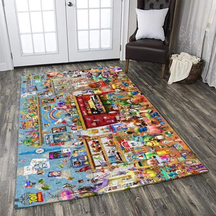 Disney toy stories cartoon area rug living room rug home decor b100809 Rectangle Rug