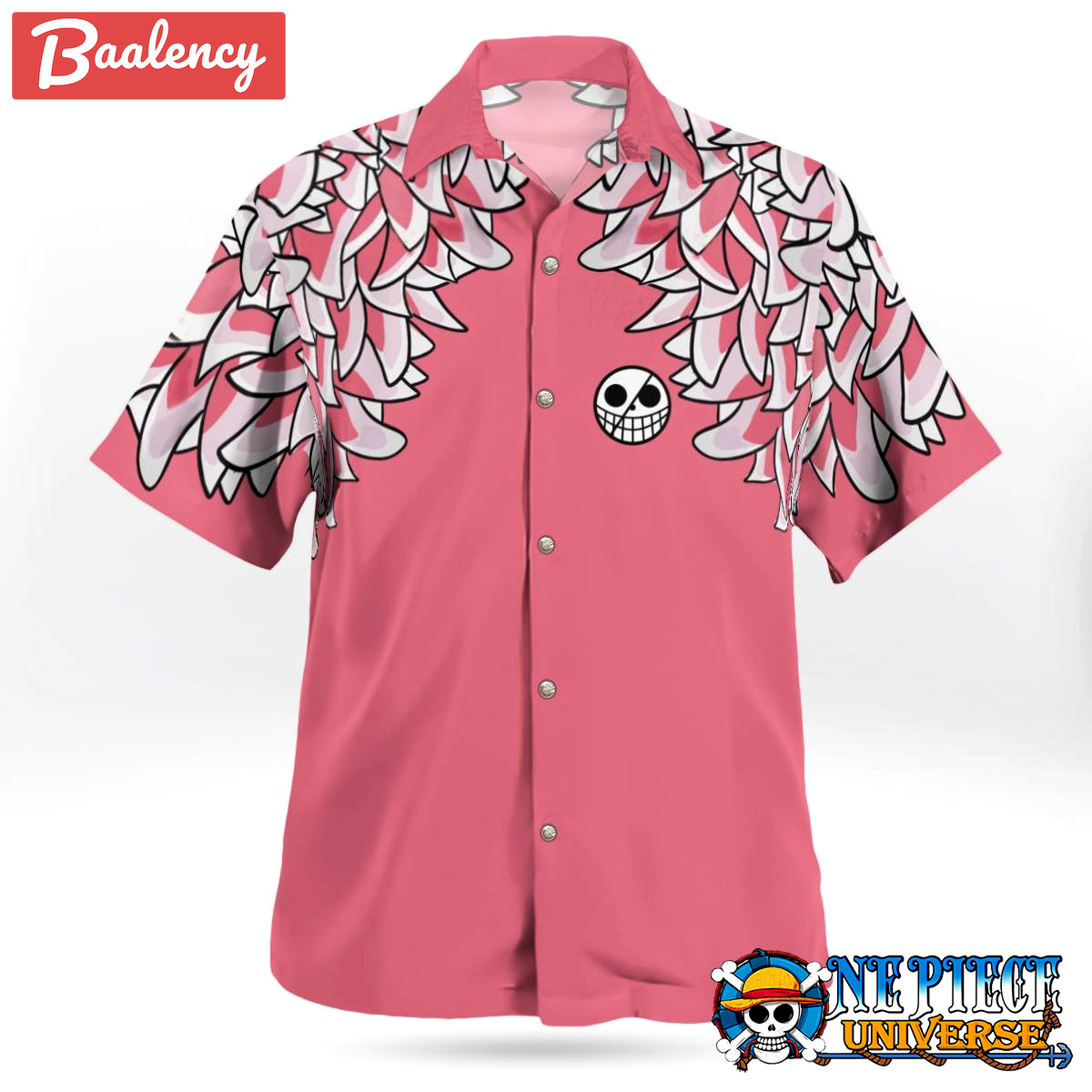 Donquixote doflamingo hawaiian shirt pink Hawaii Shirt Shorts & Flip Flops