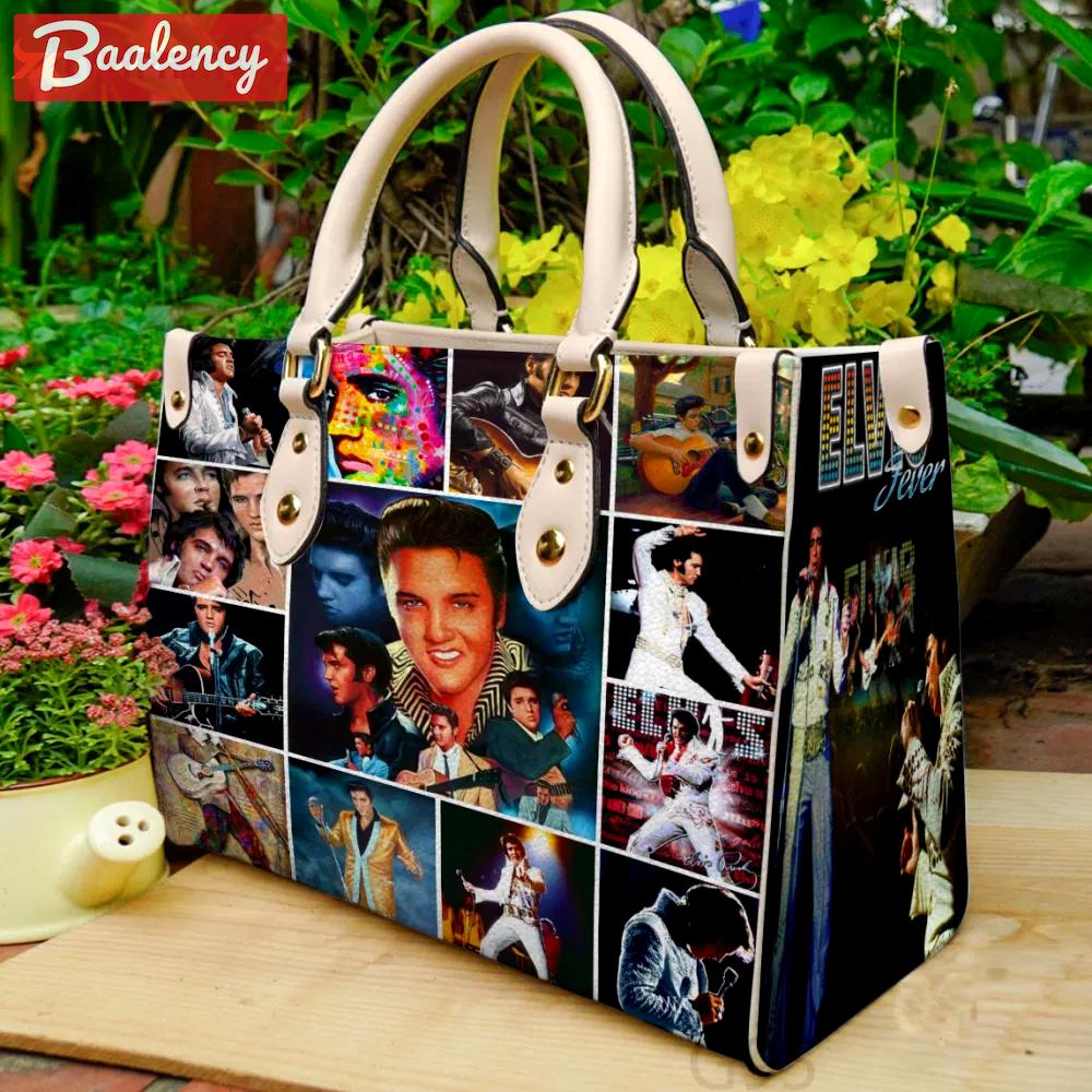 Elvis presley g001 leather bag for women gift 961 Women Leather Hand Bag