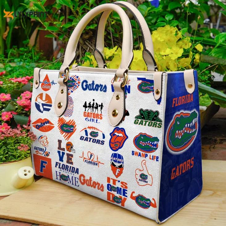 Florida gators 1 leather handbag 3292 Women Leather Hand Bag