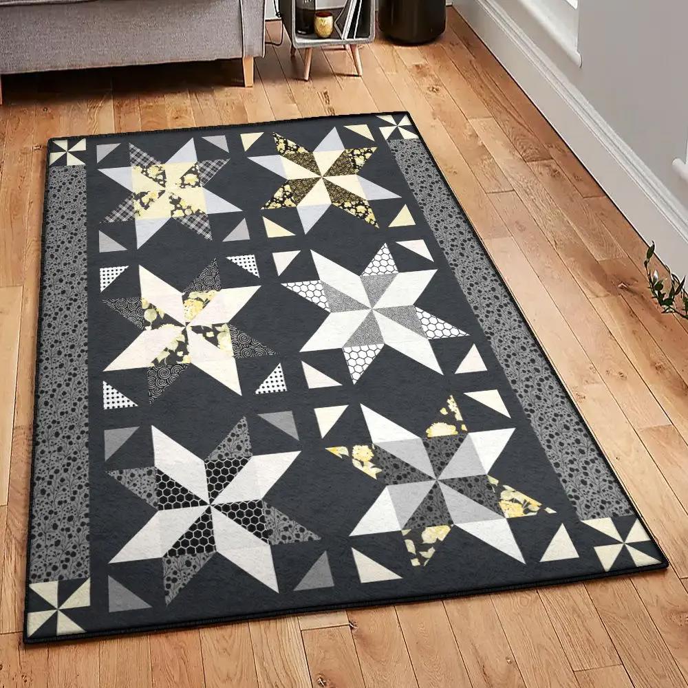 Flower living room 2 rugs, sunflower rug Rectangle Rug