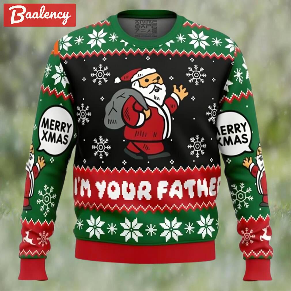 Funny xmas spoiler christmas santa claus ugly christmas sweater Christmas Ugly Sweater