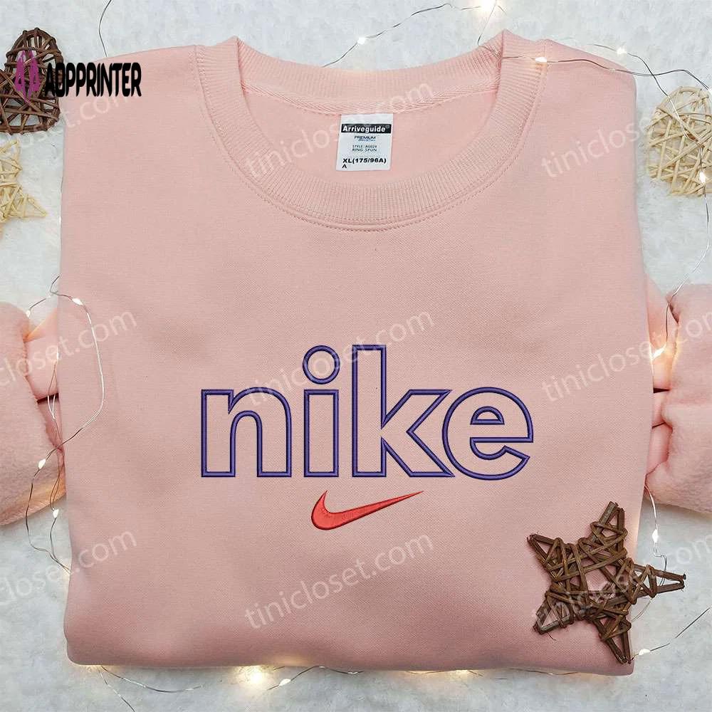 Futura x nike embroidered shirt – unique gift for wife custom design Embroidered Shirt