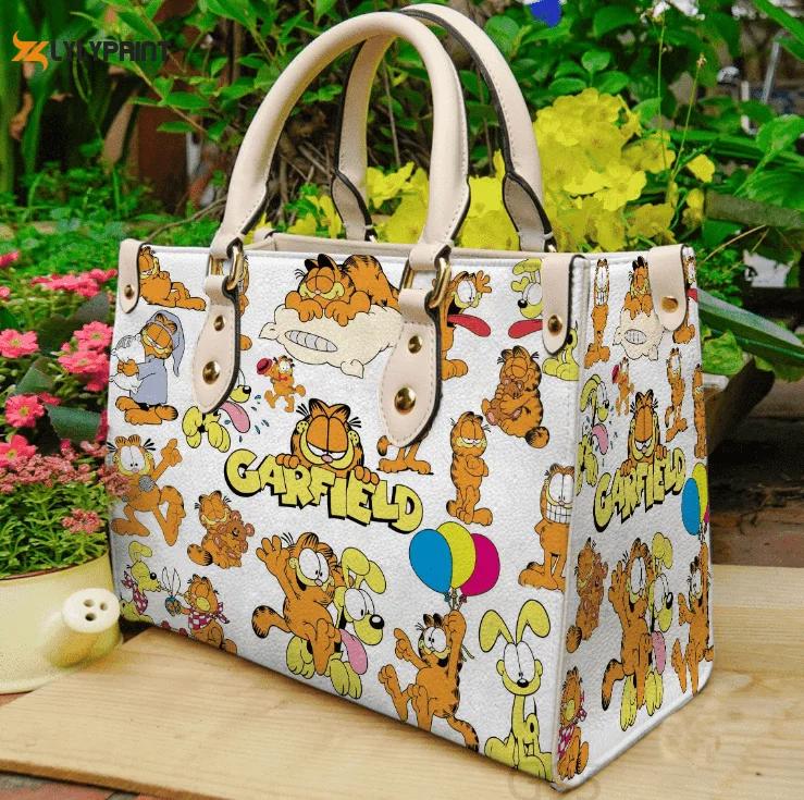 Garfield leather handbag 1 3264 Women Leather Hand Bag