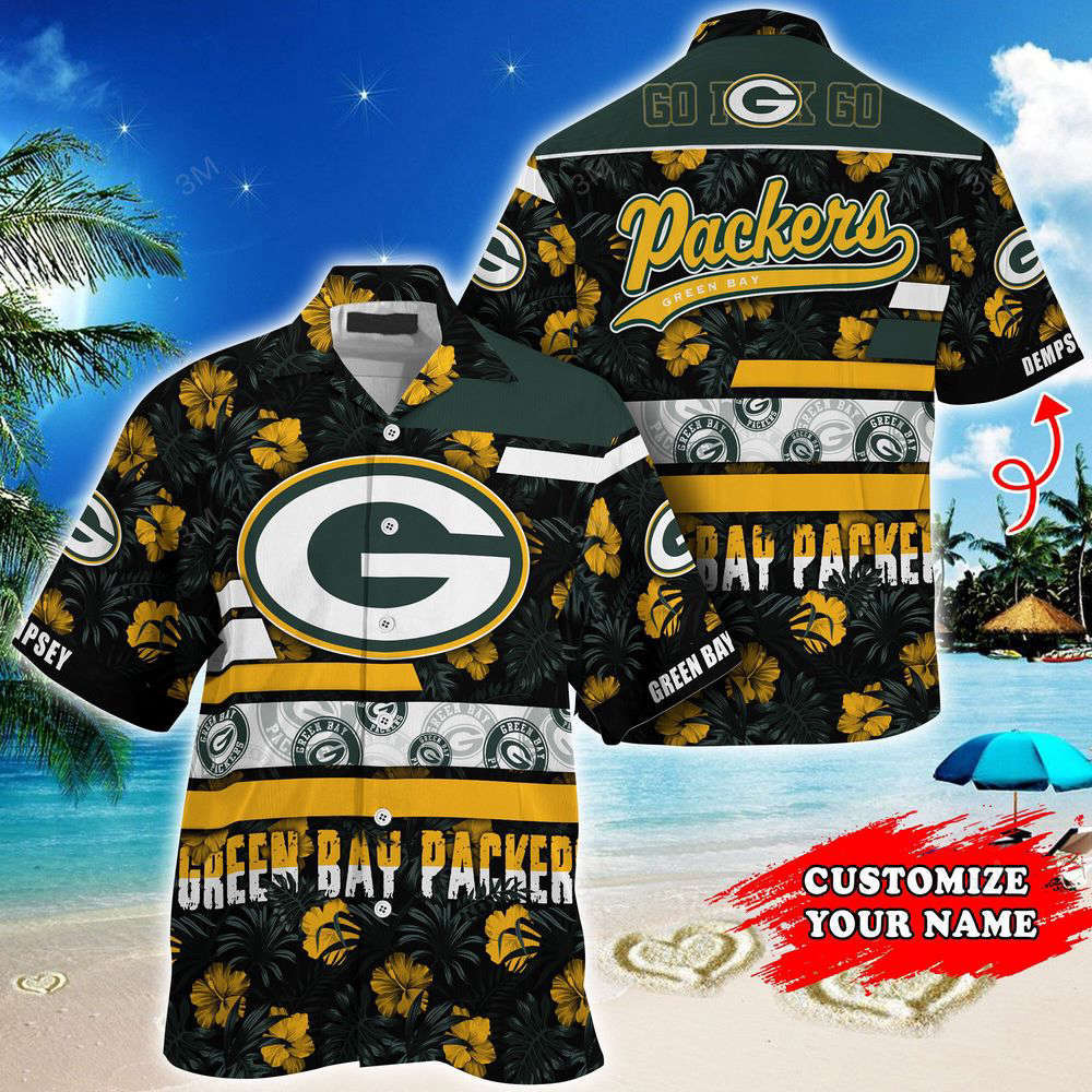 Green bay packers nfl-super hawaii shirt summer 2023  for men and women Hawaii Shirt