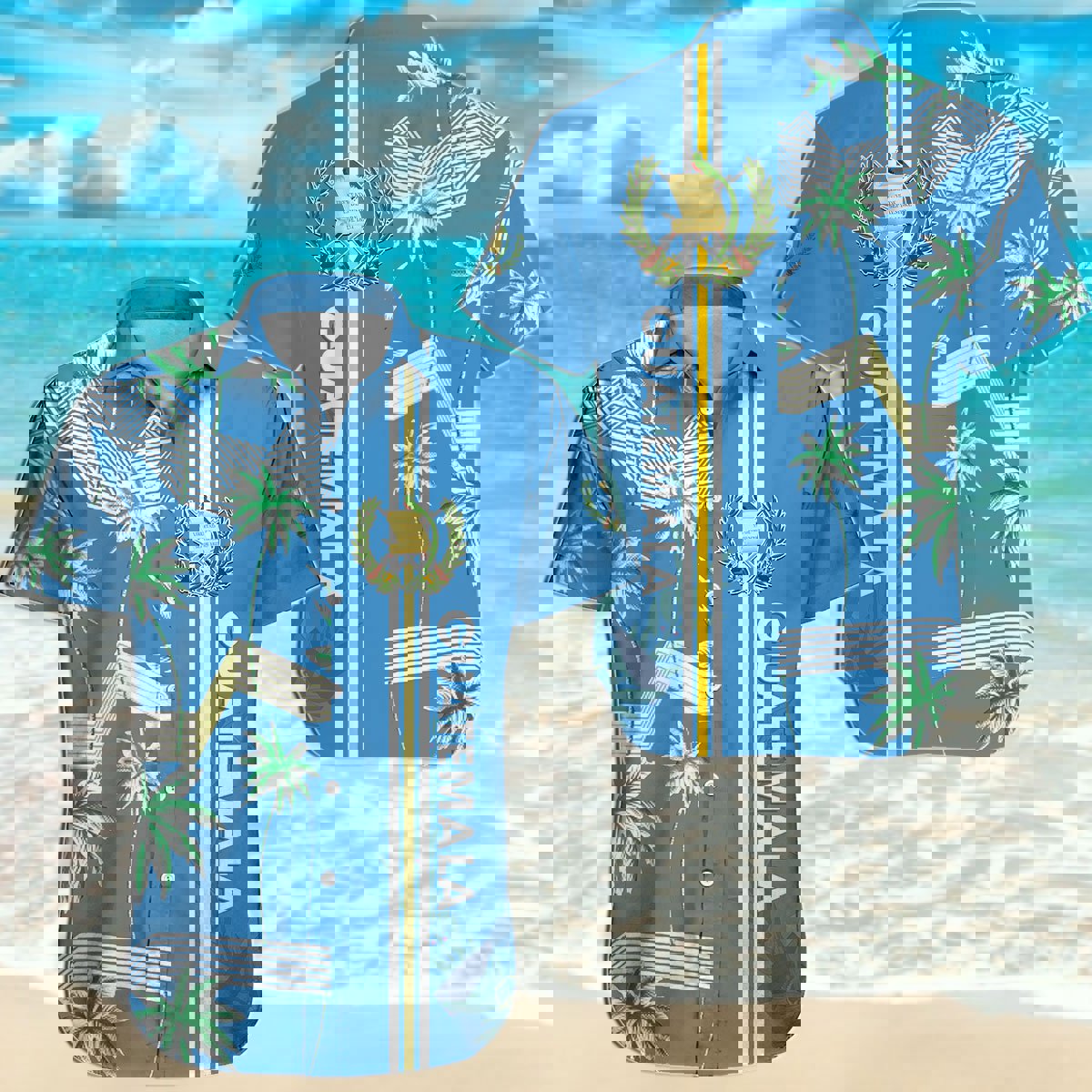 Guatemala hawaiian shirt (1) Hawaii Shirt Shorts & Flip Flops