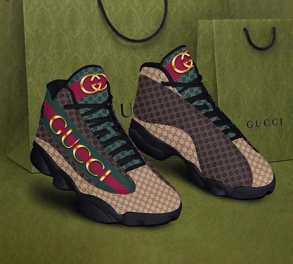 Gucci luxury brands Air Jordan 13 Shoes Full Size Gifts For Men Women Sneakers For Fans