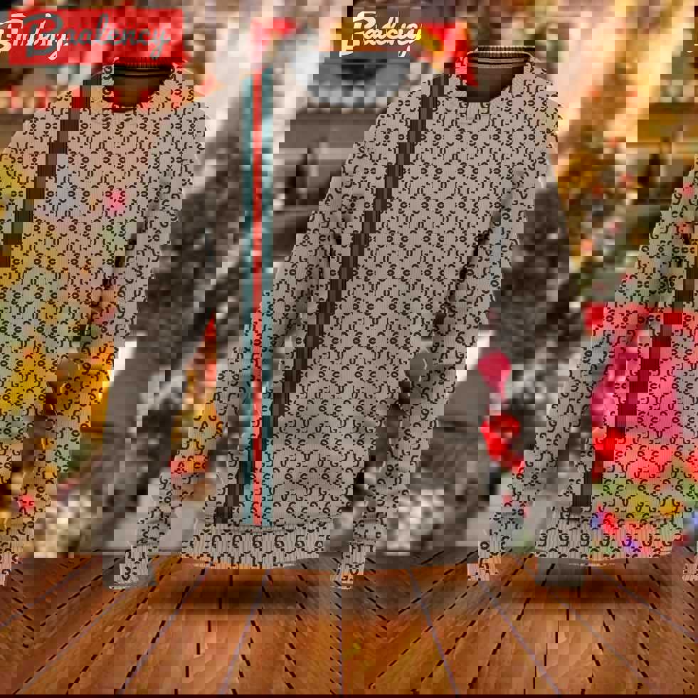 Gucci luxury ugly christmas sweater  hot 2024 style 115 Christmas Ugly Sweater