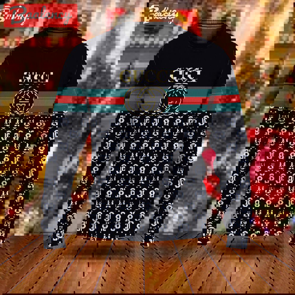 Gucci luxury ugly christmas sweater  hot 2024 style 151 Christmas Ugly Sweater