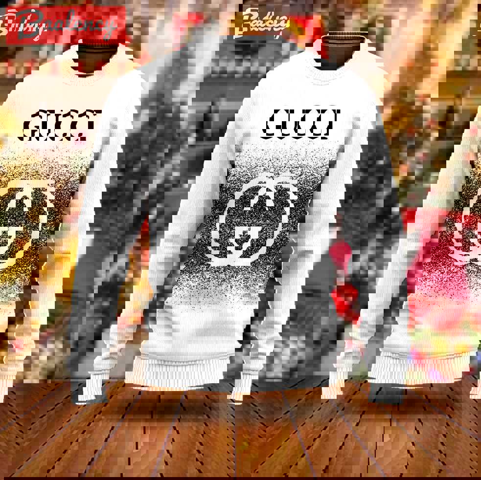 Gucci luxury ugly christmas sweaterhot 2025 style 239 Christmas Ugly Sweater