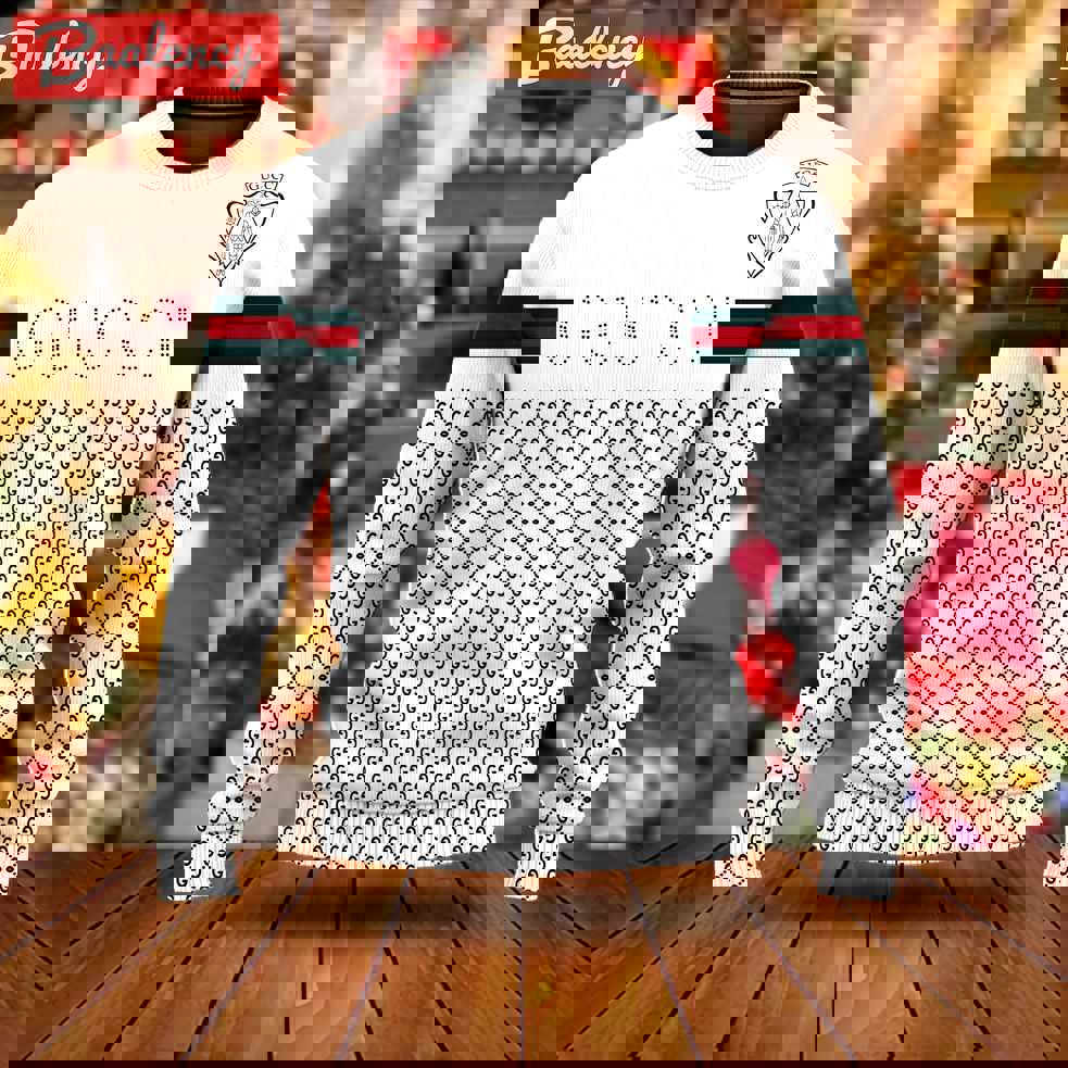 Gucci luxury ugly christmas sweaterhot 2025 style 241 Christmas Ugly Sweater