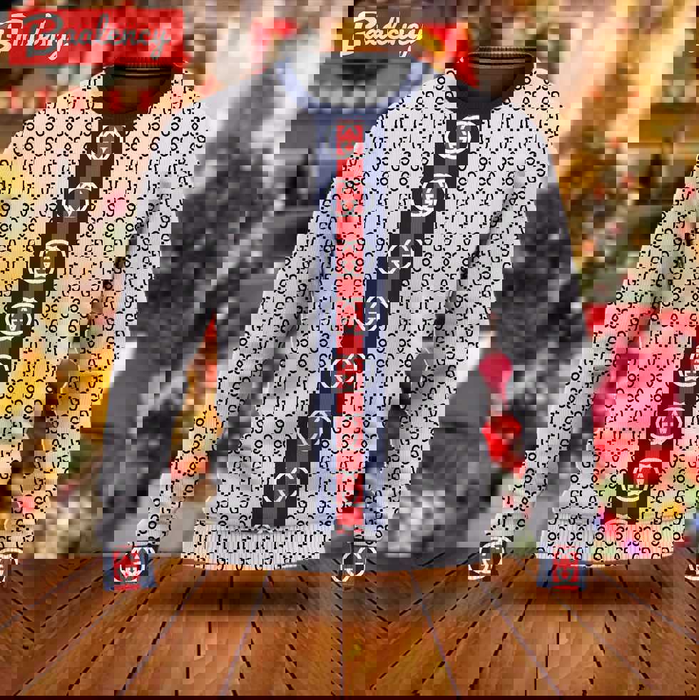 Gucci luxury ugly christmas sweaterhot 2025 style 354 Christmas Ugly Sweater