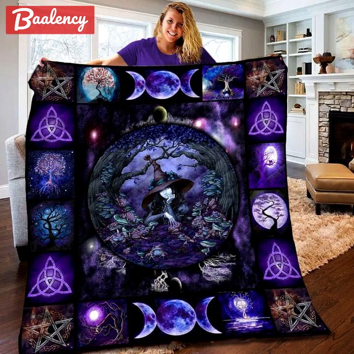 Halloween decorations halloween moonlight quilt blanket Quilt Blanket