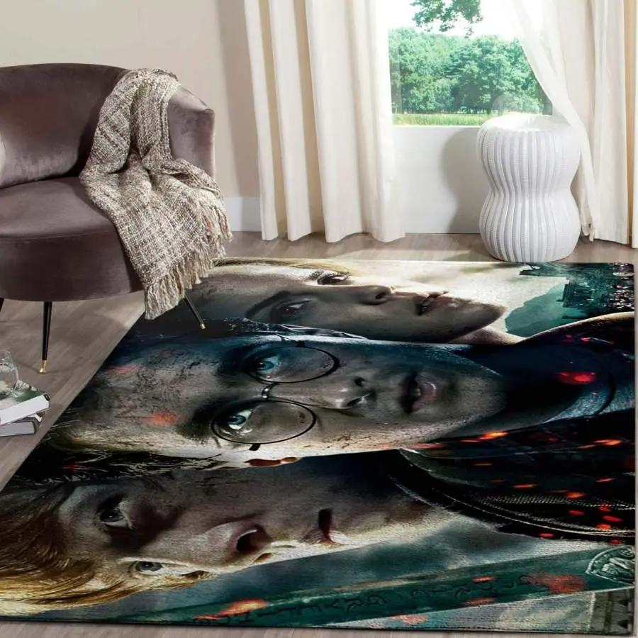 Harry potter and ron area rug living room rug home decor floor decor rcdd81f31471 Rectangle Rug