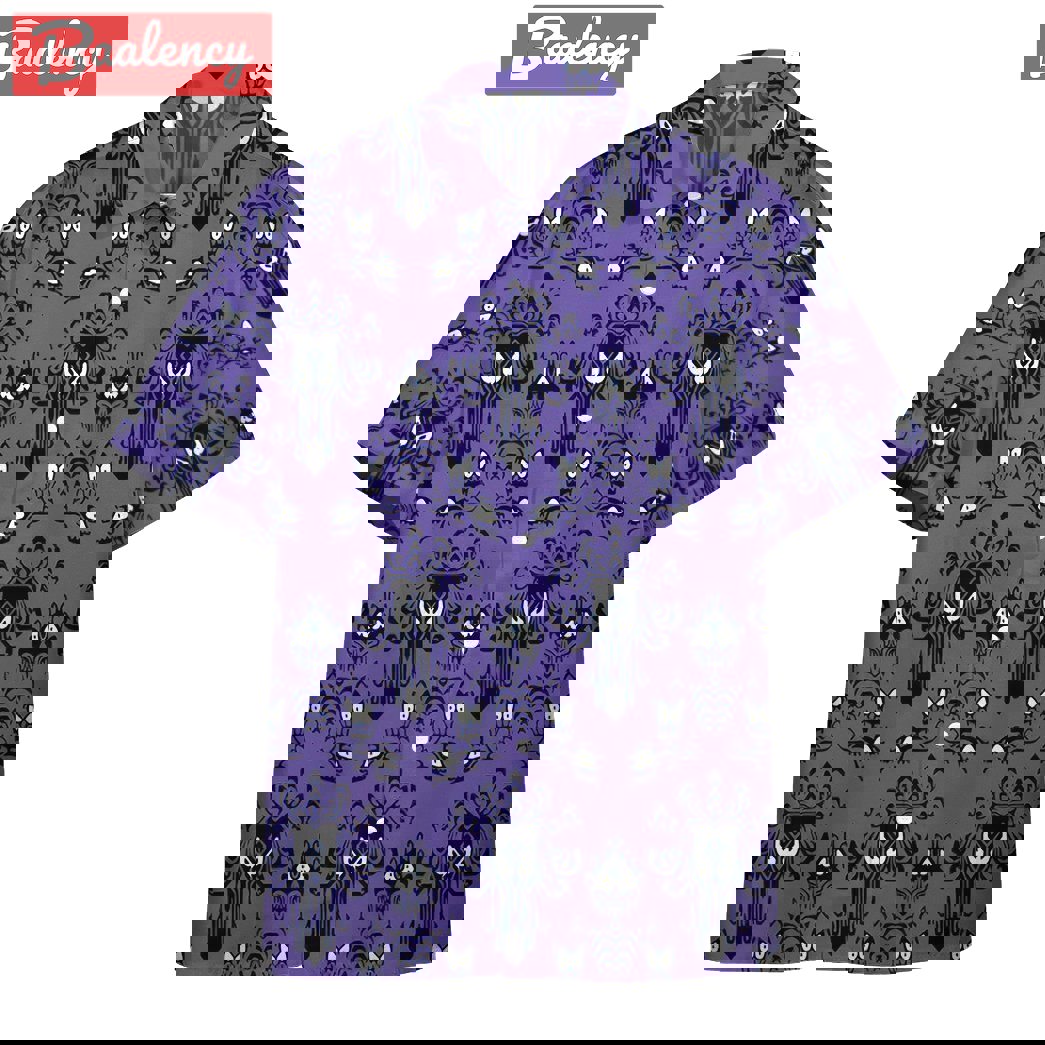 Haunted mansion custom hawaiian shirts for men and women Hawaii Shirt Shorts & Flip Flops