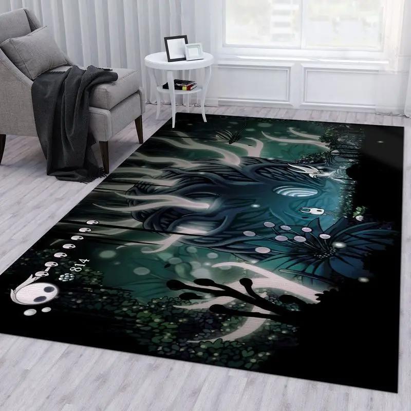 Hollow knight 27 area rug living room and bed room rug rug regtangle carpet floor decor home decor Rectangle Rug