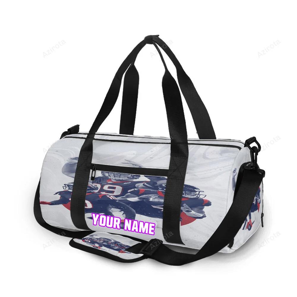 Houston texans all players1 personalized name travel bag gym bag 1565 Travel Bag