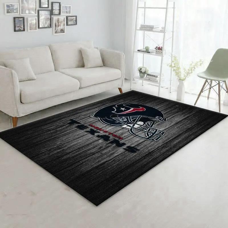 Houston texans nfl 17 area rug living room and bed room rug regtangle carpet Rectangle Rug
