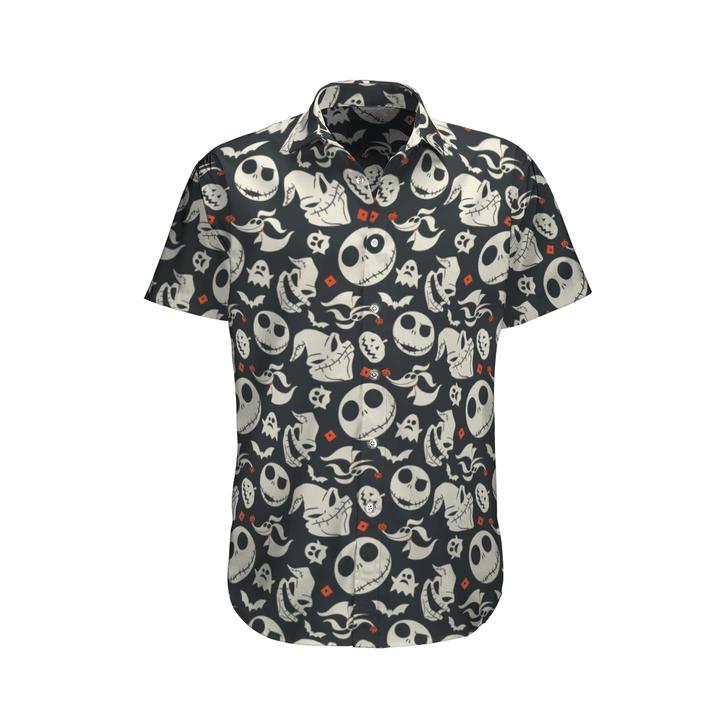 Jack skellington hawaiian shirt nightmare before christmas hawaiian shirt for women men Hawaii Shirt Shorts & Flip Flops