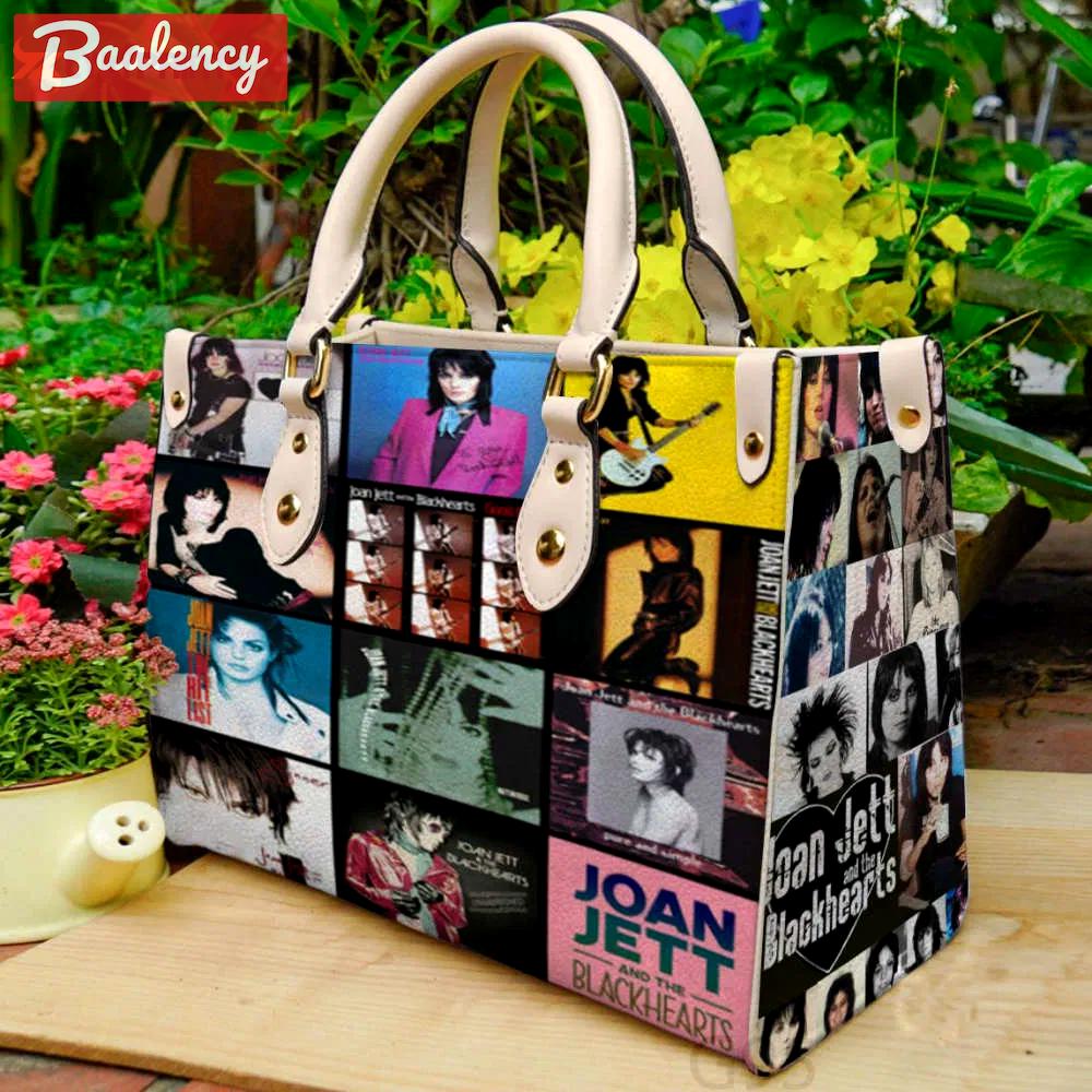 Joan jett leather handbag gift for women 400 Women Leather Hand Bag