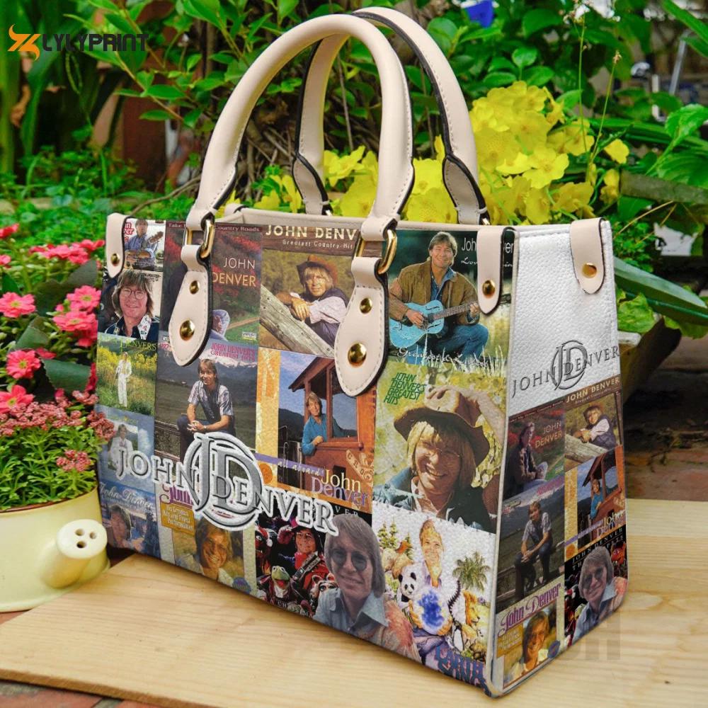 John denver  leather bag for women gift 2115 Women Leather Hand Bag