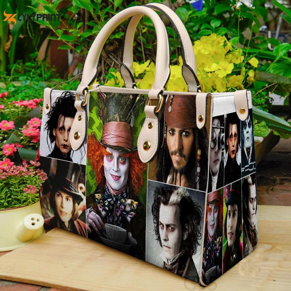 Johnny depp leather bag for women gift 855 Women Leather Hand Bag