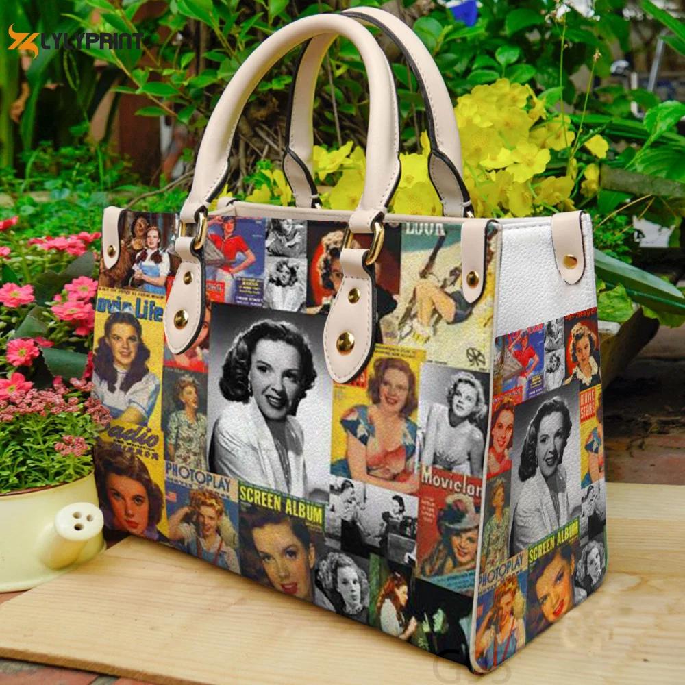 Judy garland leather bag for women gift 1524 Women Leather Hand Bag