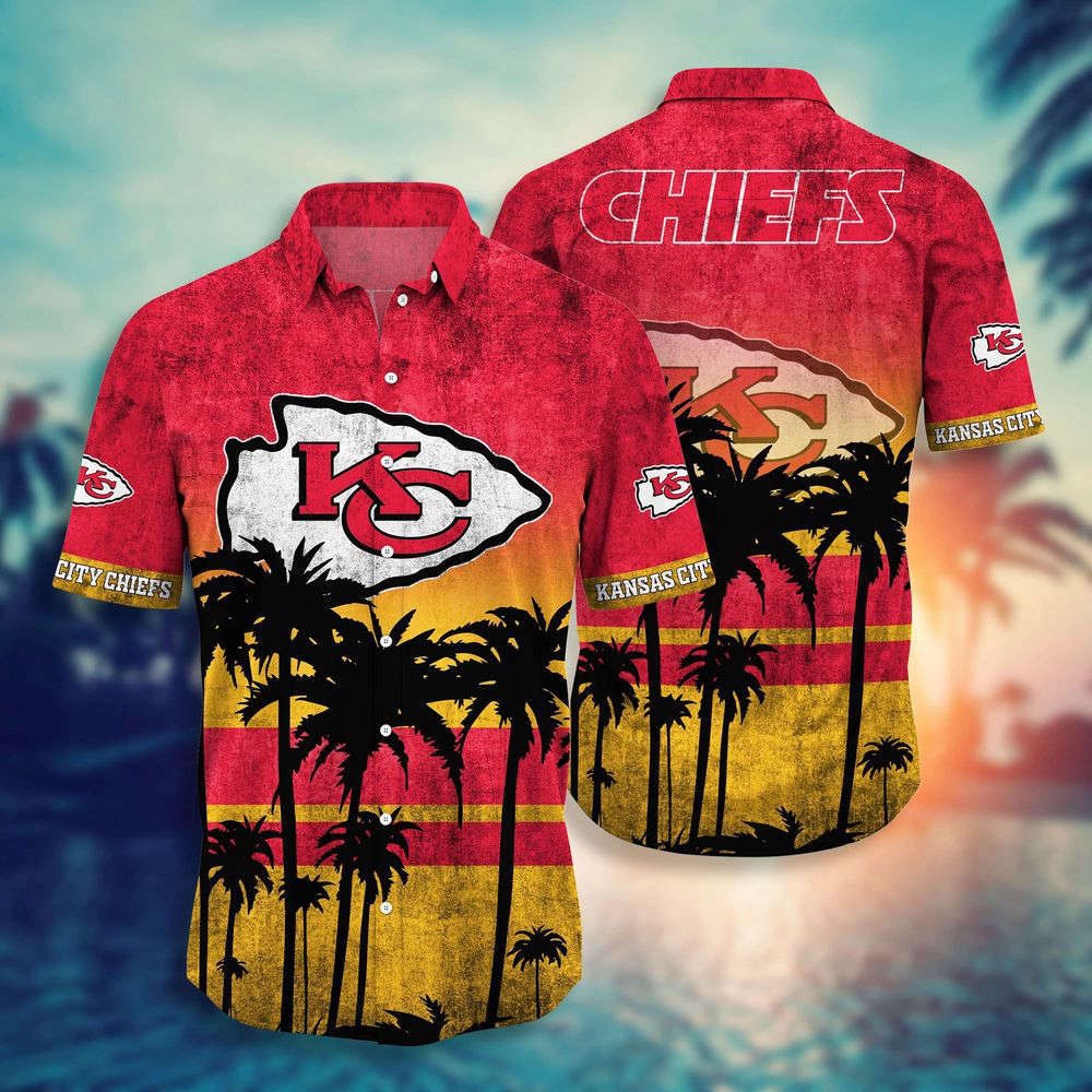Kansas city chiefs nfl-hawaii shirt short style hot trending summer  for men and women Hawaii Shirt