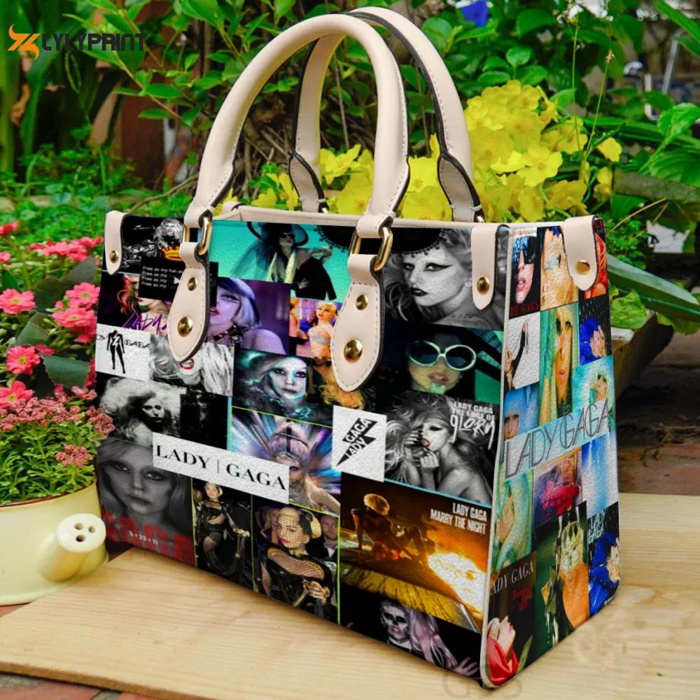 Lady gaga leather handbag 3052 Women Leather Hand Bag