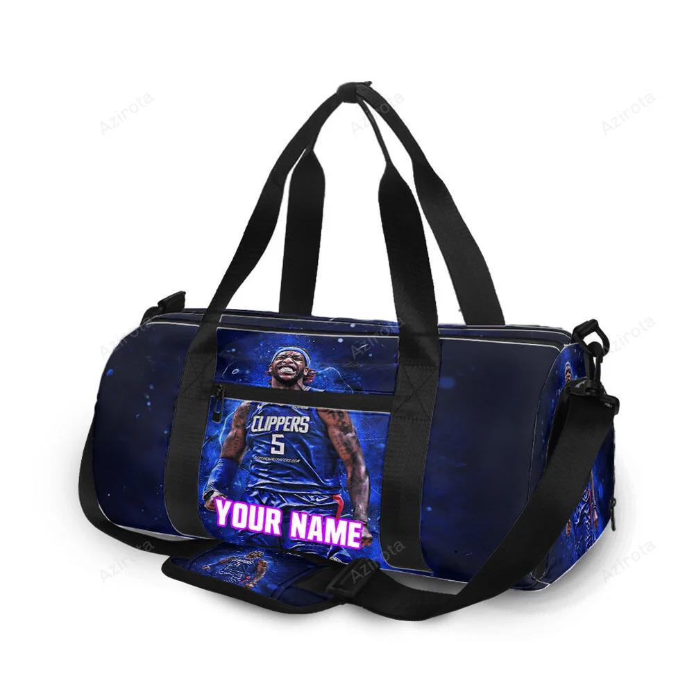 Los angeles clippers montrezl harrell 5 personalized name travel bag gym bag 1546 Travel Bag