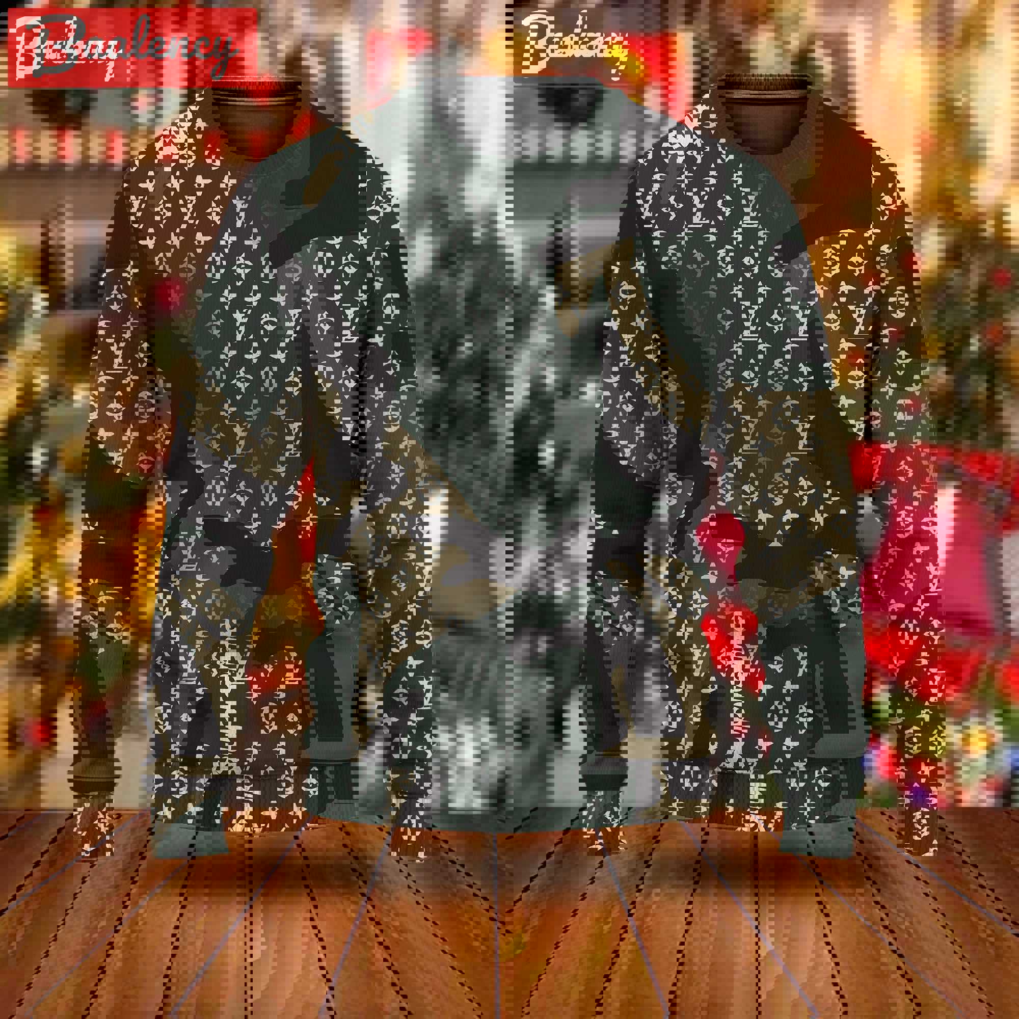 Louis vuitton luxury ugly christmas sweaterhot 2025 style 207 Christmas Ugly Sweater