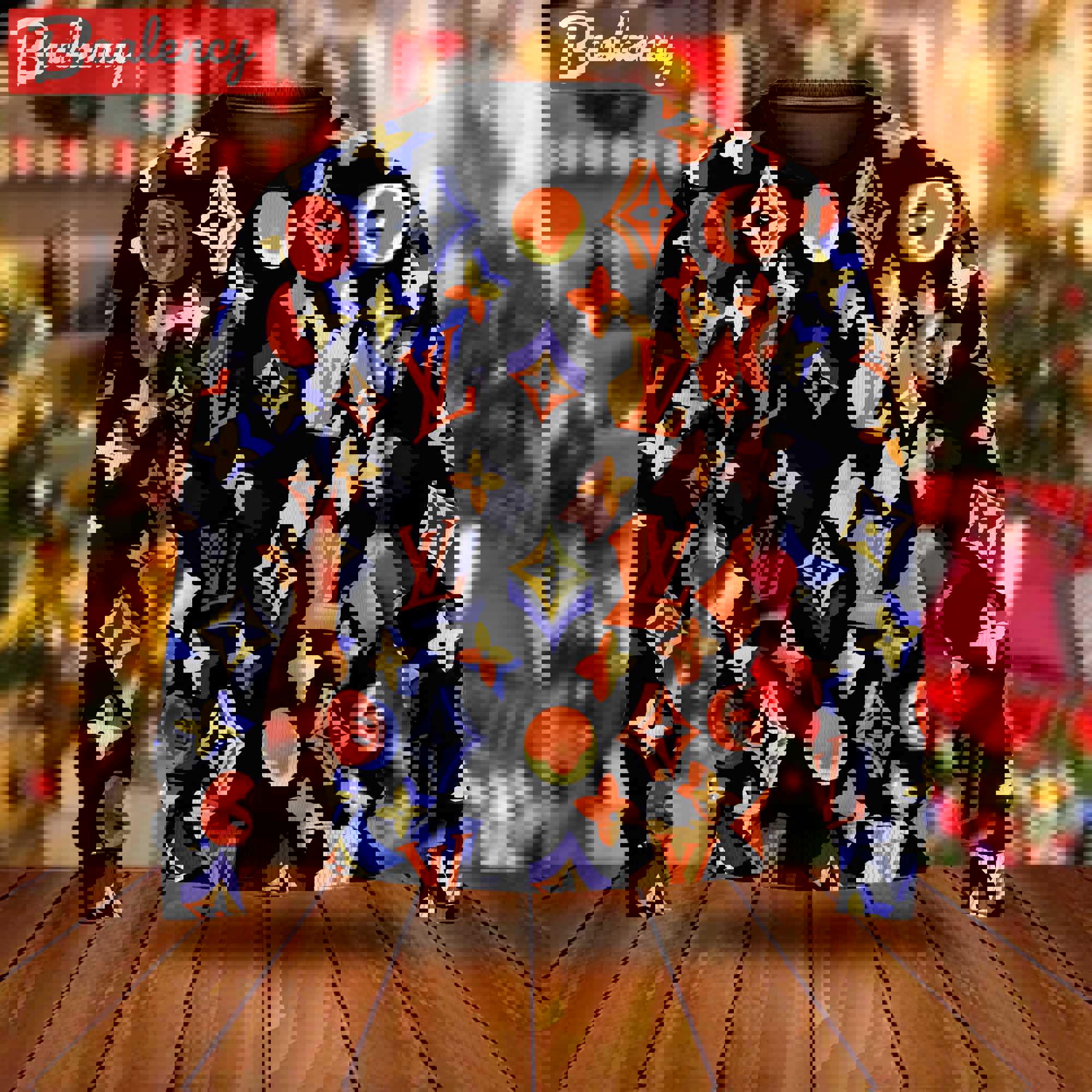 Louis vuitton luxury ugly christmas sweaterhot 2025 style 461 Christmas Ugly Sweater