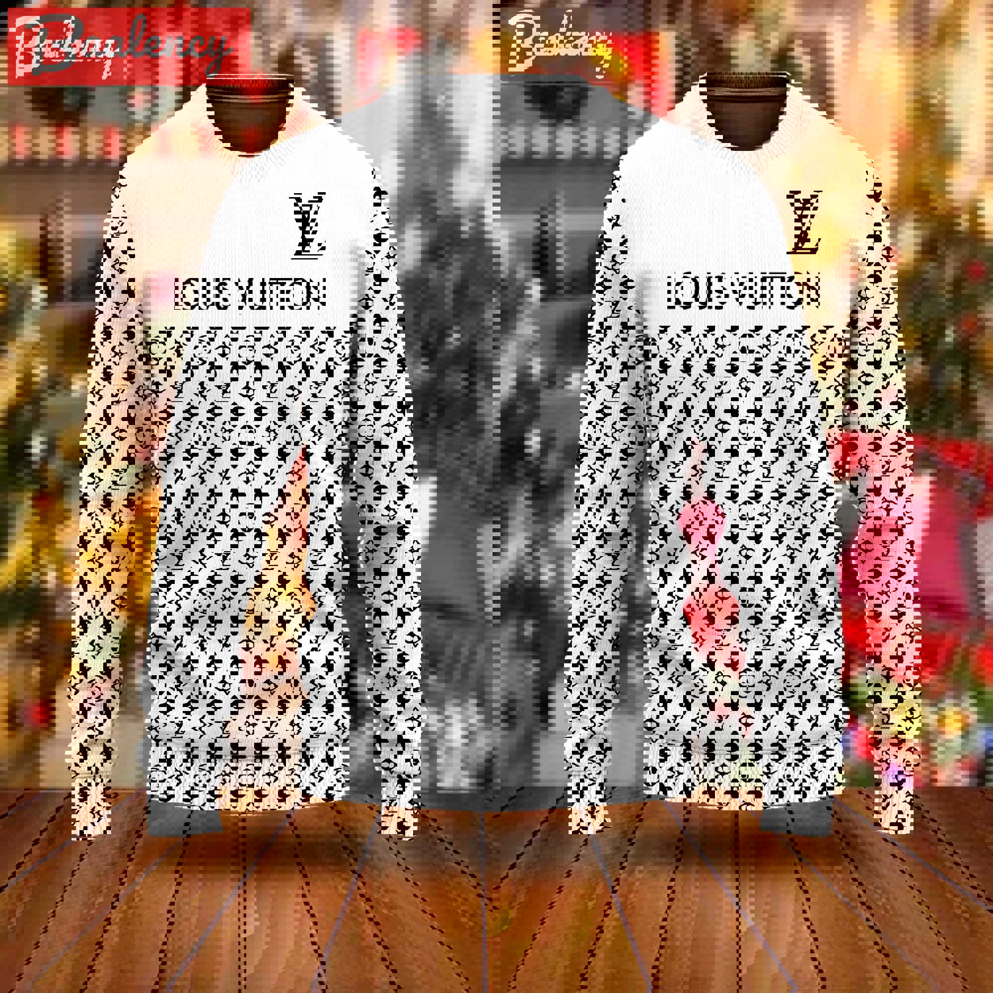 Louis vuitton luxury ugly christmas sweaterhot 2025 style 982 Christmas Ugly Sweater